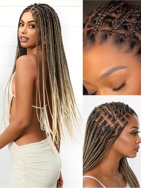 Blonde 613 OwnScalp™ Lightweight Knotless Box Braided Wig